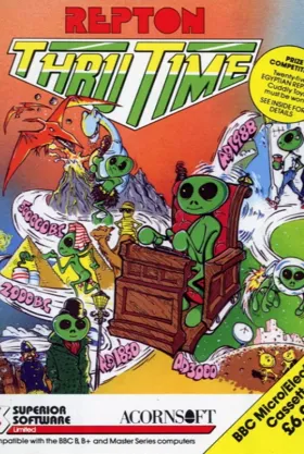 Repton 3 - The Life of Repton (1986)(Superior Software) box cover front